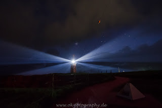 Sternefotografie Leuchtturm Helgoland Nikon Olaf Kerber