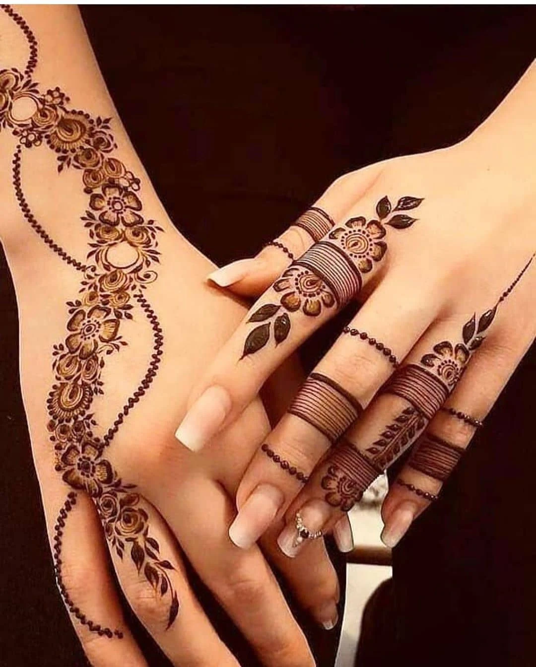 New Mehndi Designs – Beautiful Finger Mehndi Designs # i147