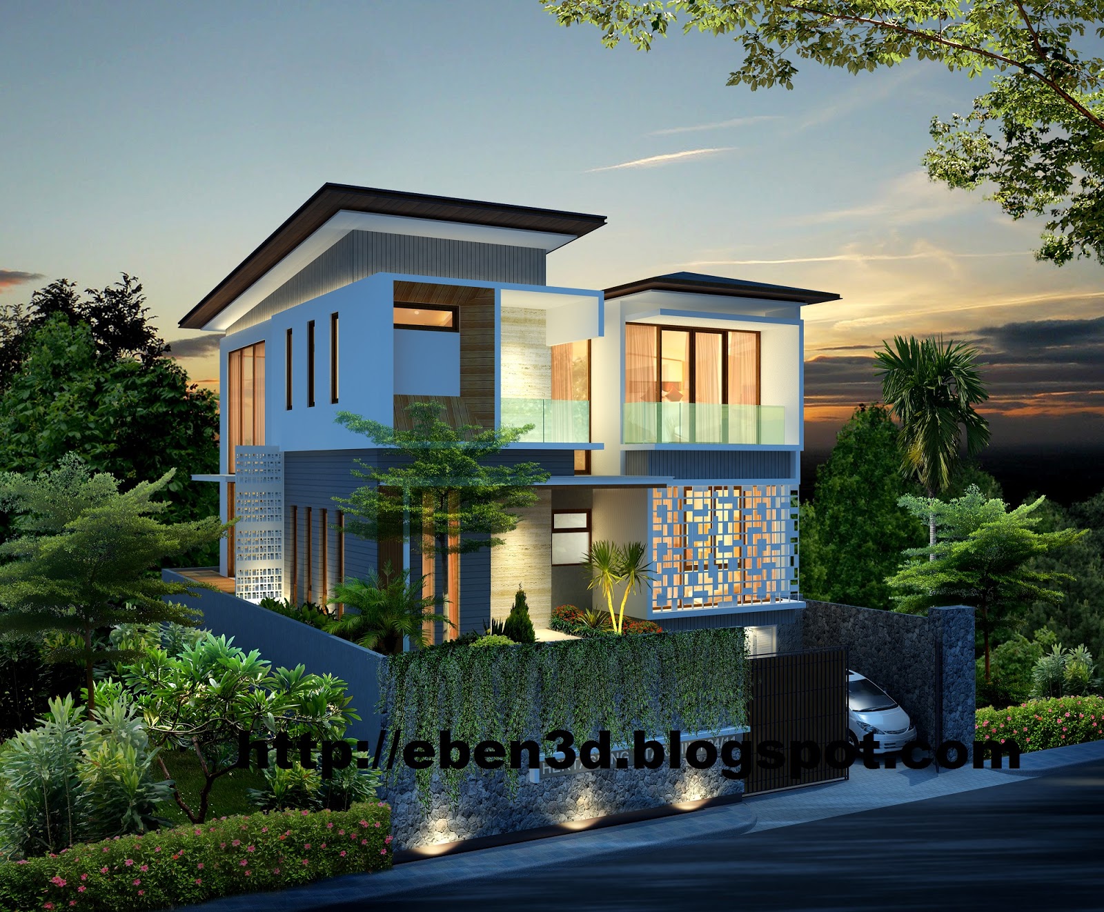 Jasa 3D Rumah Tinggal