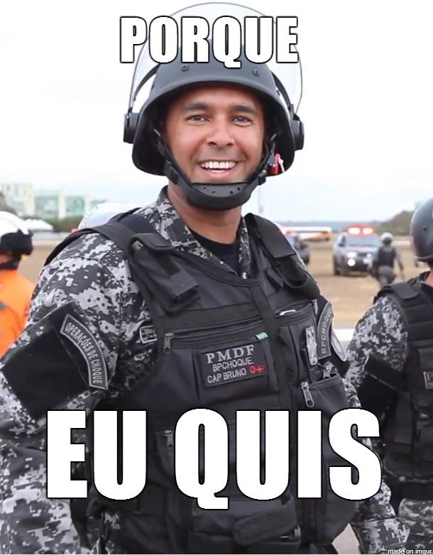 Capitão Do Bope Admite Que Agrediu Manifestante Porque Quis.