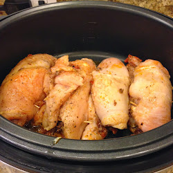 cooking chicken breast in a pressure cooker