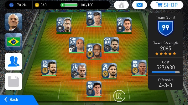 pasukan impianPES 2018