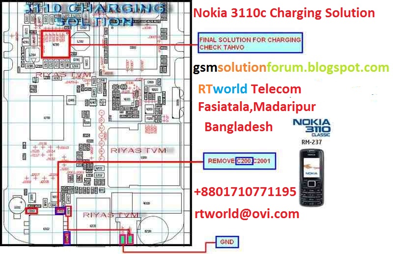 hello gsmplus nokia 3110c charging solution charger not suport solution charging ways
