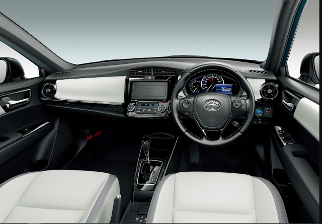 Toyota Axio 2019 Front Cabin View