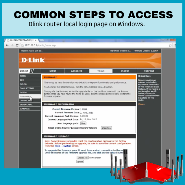 Fix dlinkrouter.local login page not working on Windows