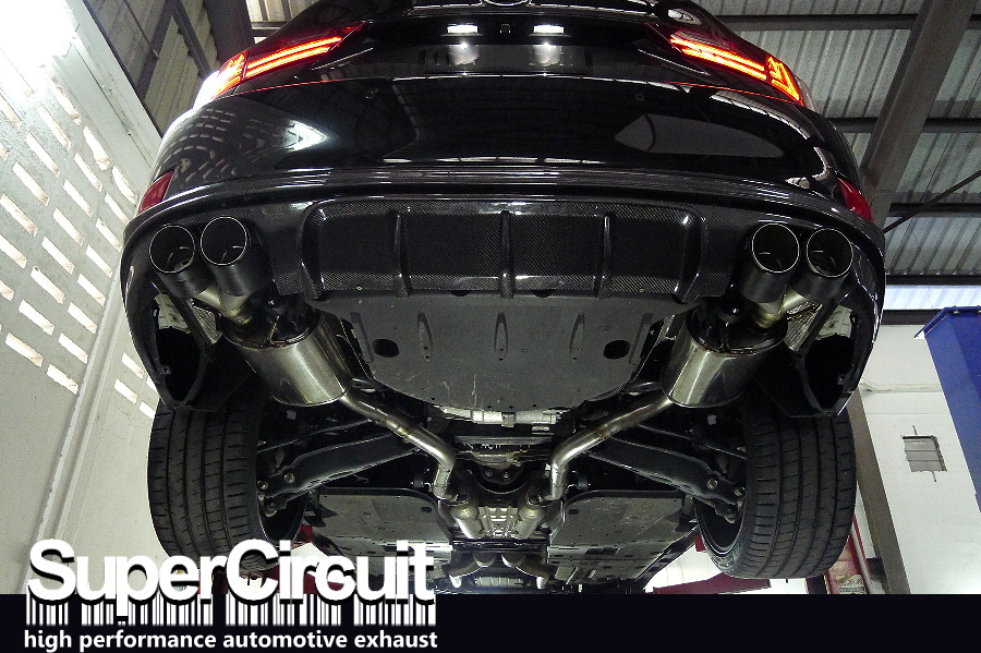 SUPERCIRCUIT Exhaust Pro Shop: Lexus IS350 Axle-back Exhaust Customization