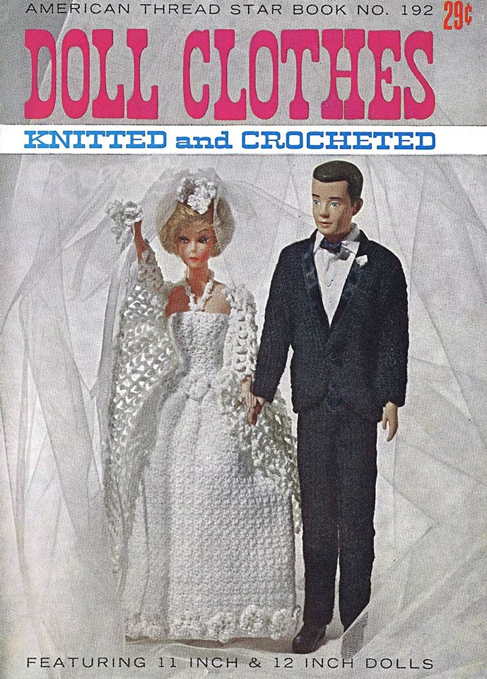 The Vintage Toy Chest Doll Clothes Knitted and Crocheted