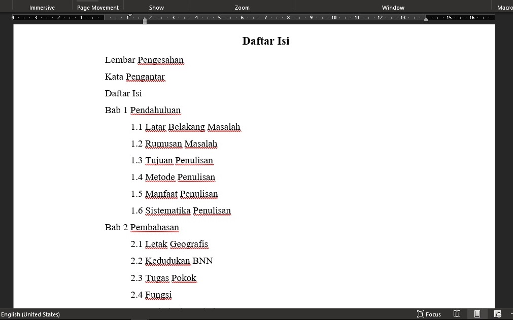 Cara Membuat Titik Titik Pada Daftar Isi Supaya Rapih Blog Mas Tom