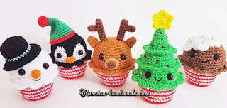 PATRON GRATIS ADORNOS DE NAVIDAD AMIGURUMI 55597