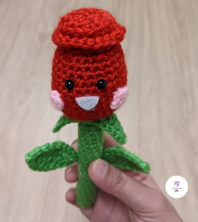 PATRON GRATIS ROSA AMIGURUMI 41124