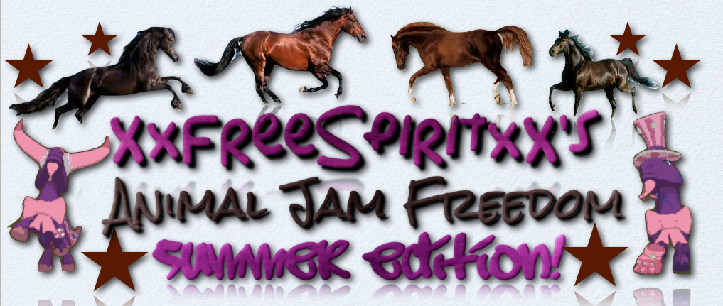 ✮✭XxFreeSpiritxX's Animal Jam Freedom✭✮