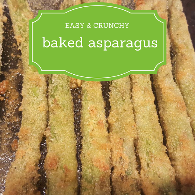 Easy Crunchy Baked Asparagus recipe