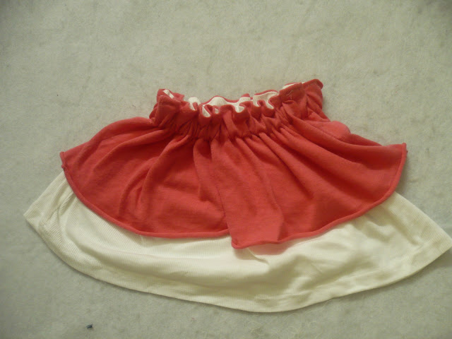 insert elastic in a skirt
