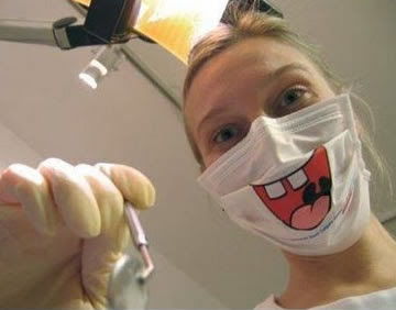 funny dentist mask