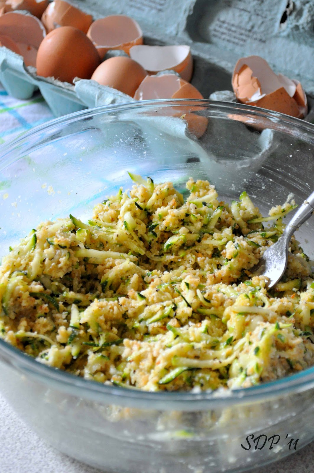 A Pocket Full Of Buttons Italian Zucchini Cakes {recipe}