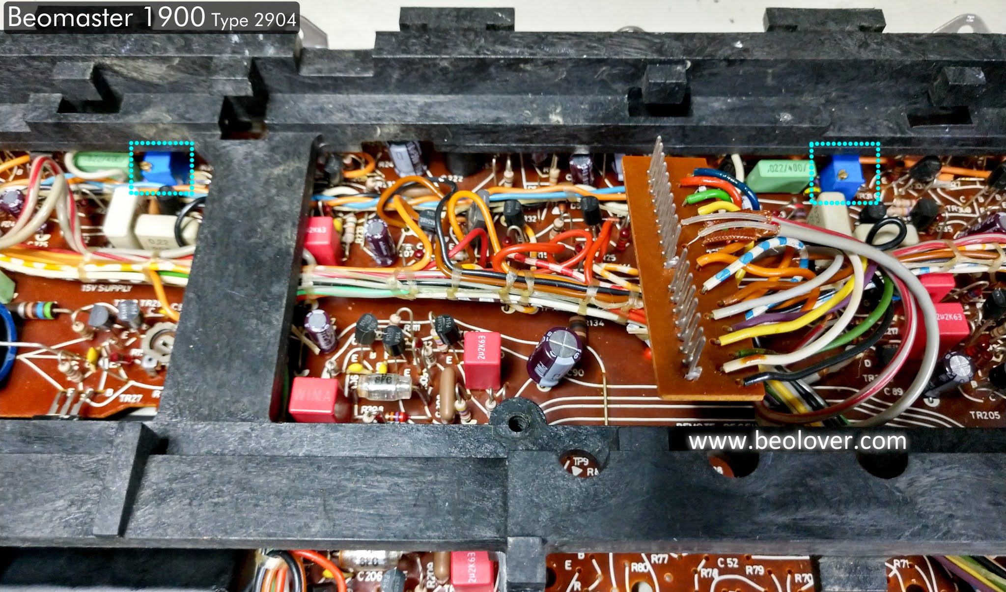 beolover: A Pair of Beomaster 1900 Receivers for Restoration: Recapping ...