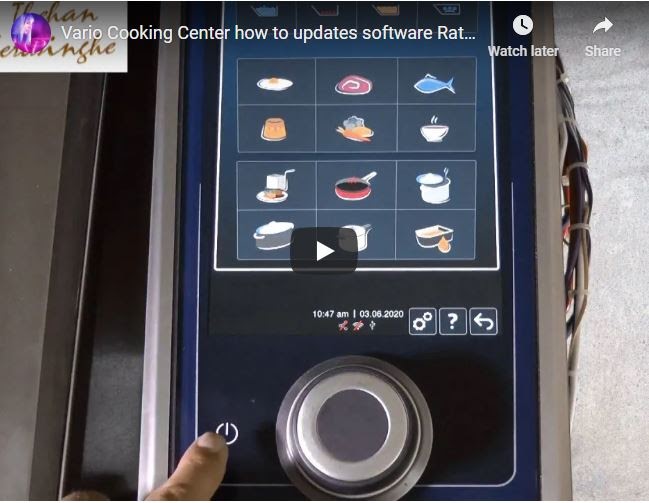 Rational Oven SCC How To use Function Test | Repair
