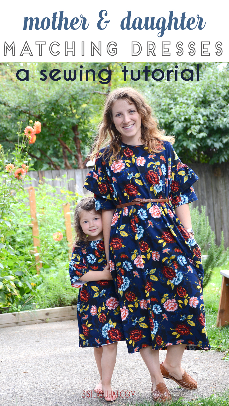 How to Make a bell sleeve knit dress - mother daughter dresses ...