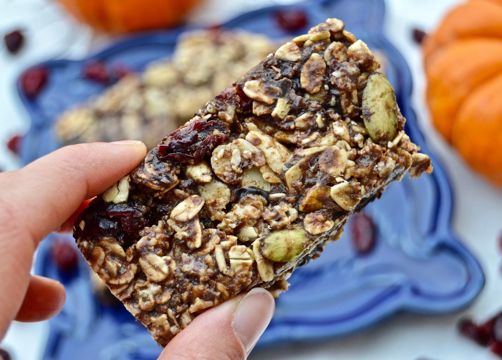 Go Seize the Day Cranberry Pumpkin Seed Granola Bars