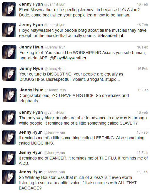 Jenny Hyun's racist hoe tweets | K-Pop news