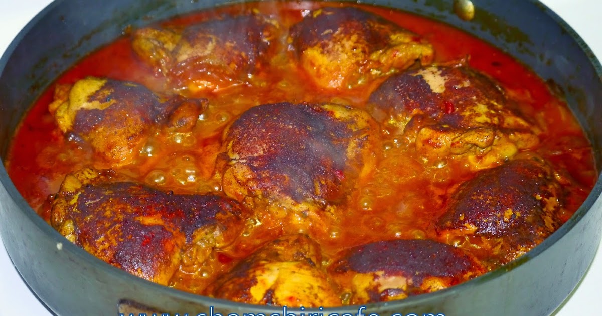 Persian style cinnamon crusted chicken