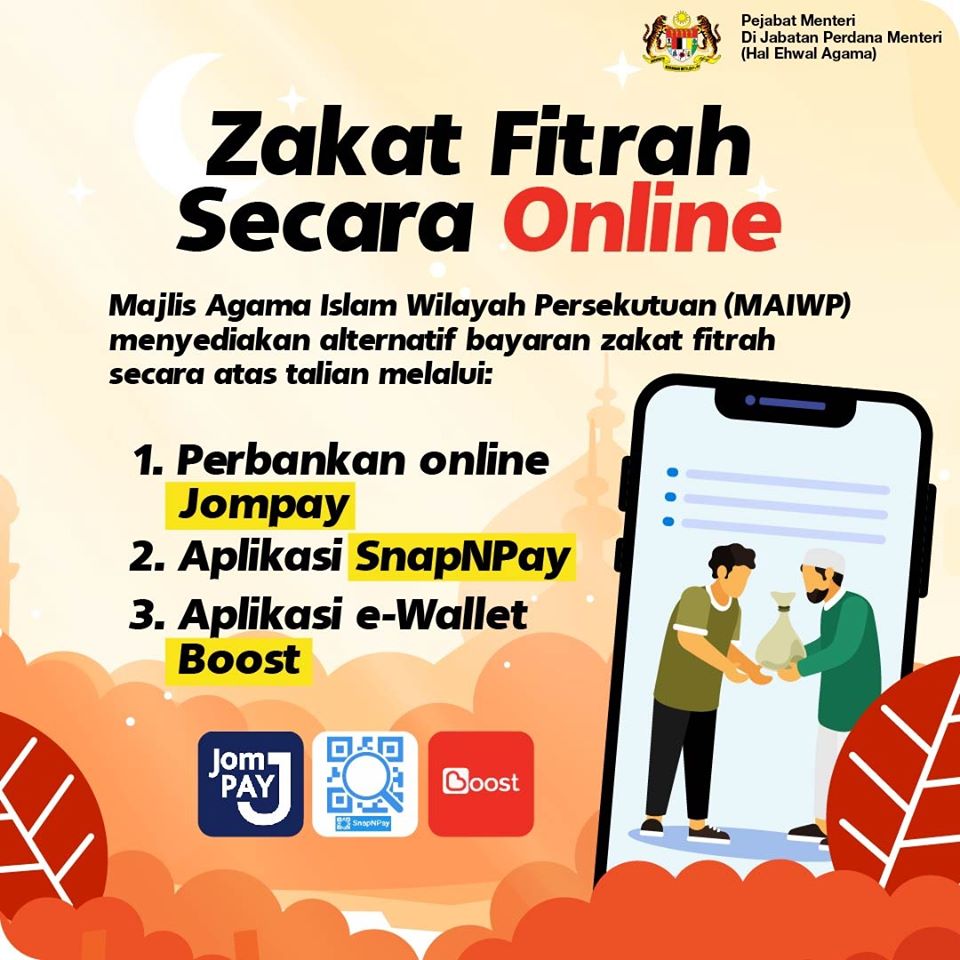 Bayar fitrah online selangor