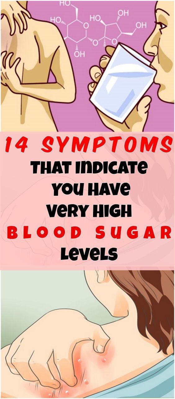 14 Symptoms That Indicate You Have Very High High Blood Sugar Levels