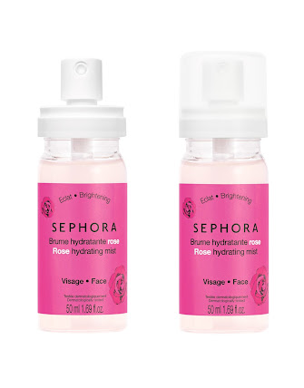 sephora - acqua spray idratante rosa