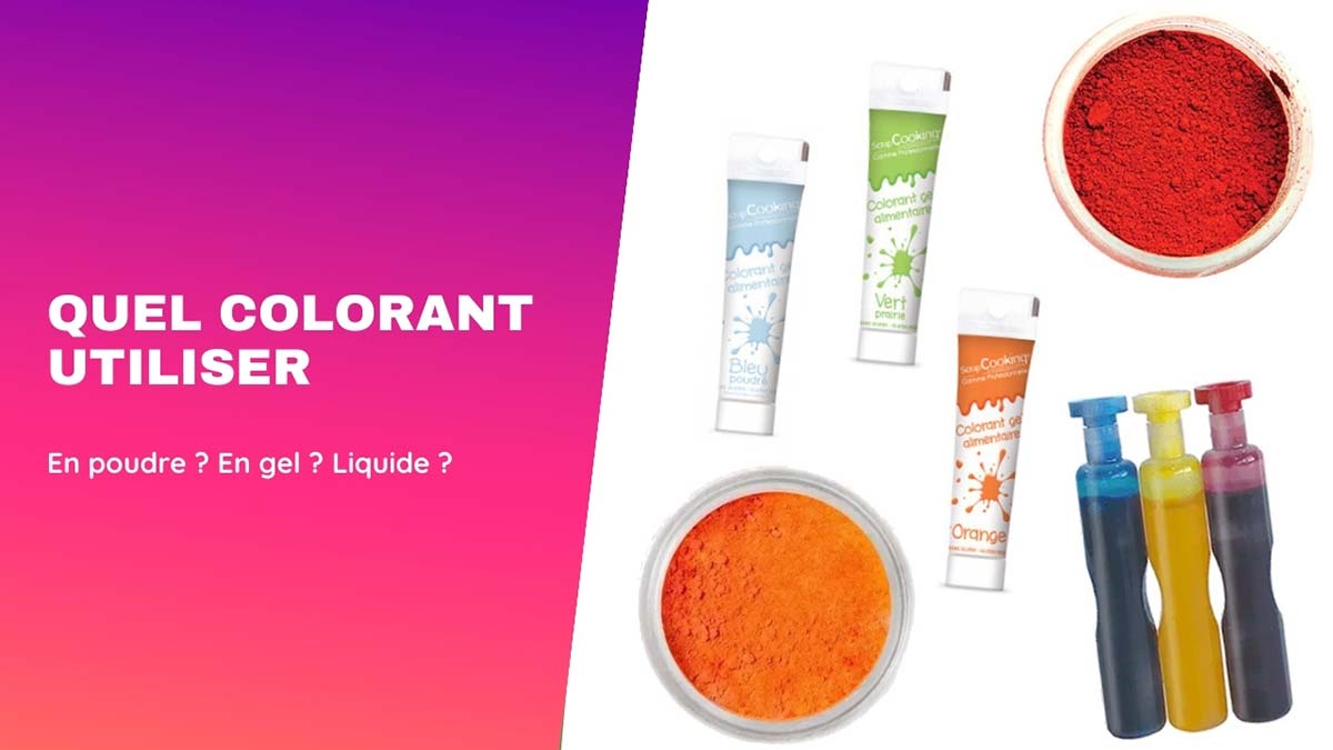 8 GELS COLORANTS ALIMENTAIRES COLORÉS