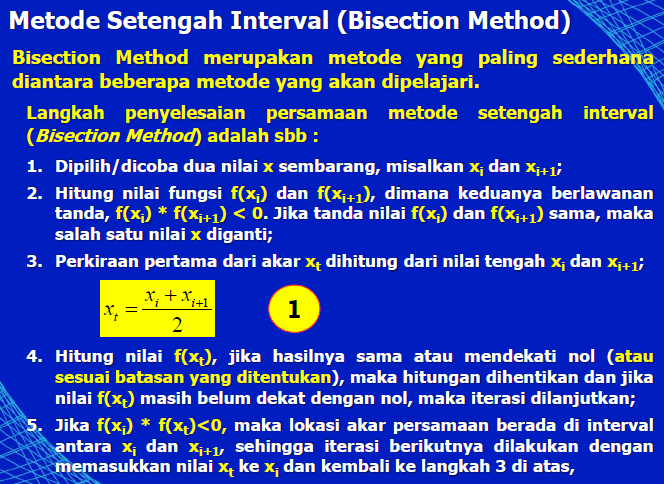 Metode Numerik Contoh Penyelesaian Akar Persamaan Gencivil17