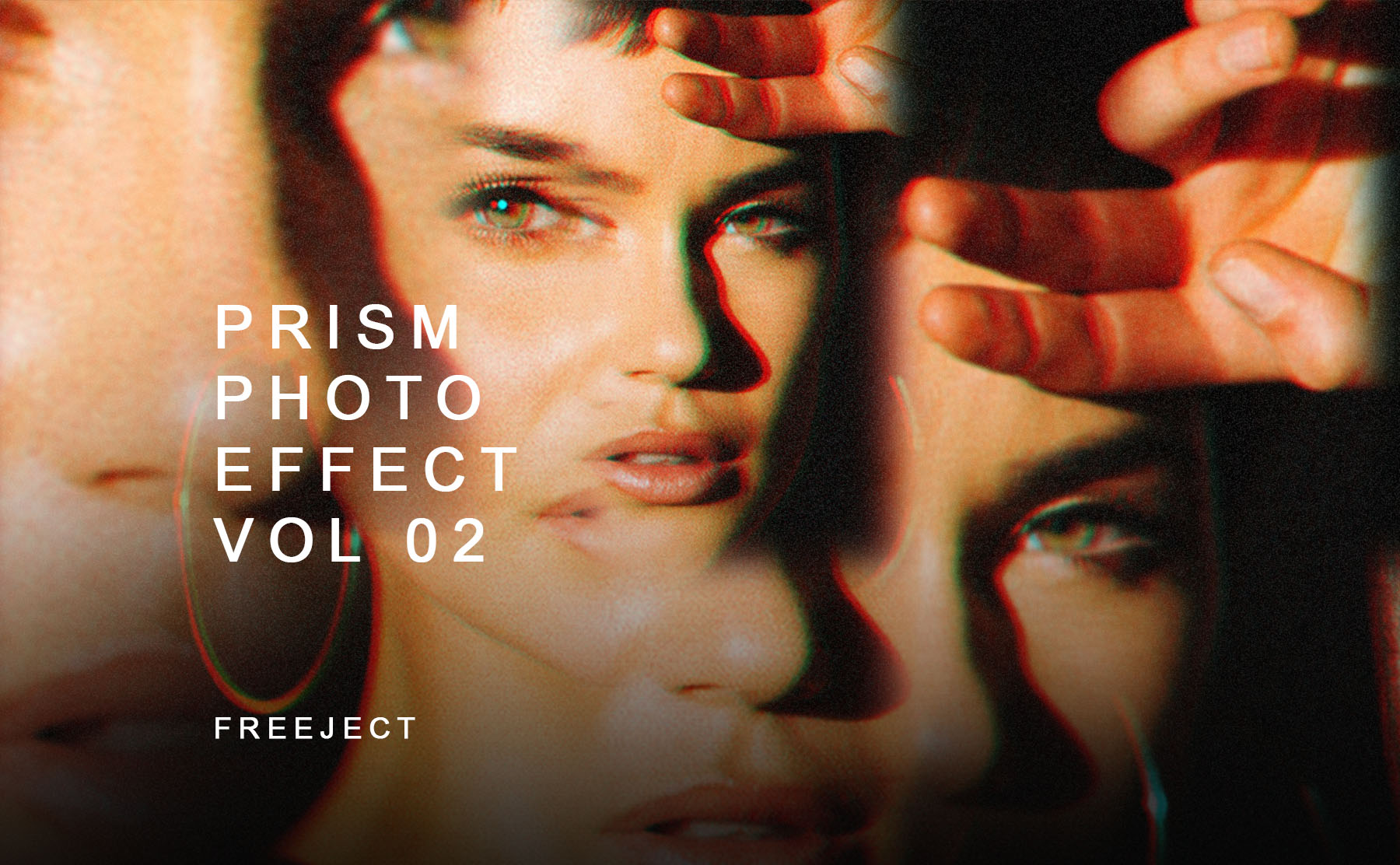 Free Prism Photo Effect Template VOL 2