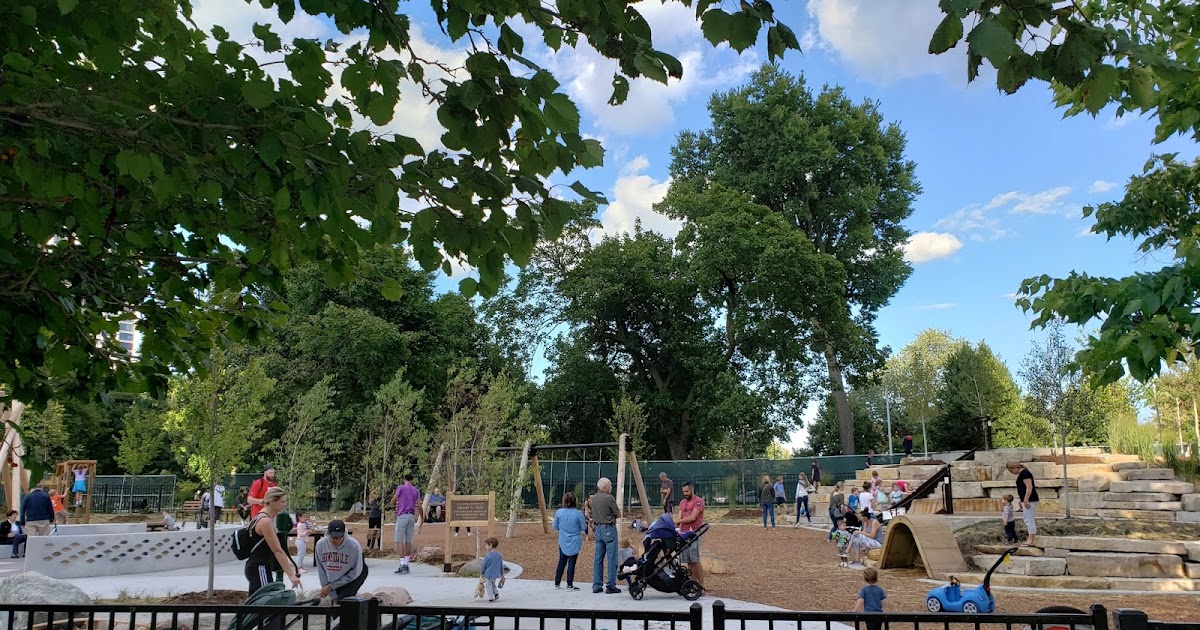 The Chicago Real Estate Local Sunshine Playscape open in Lincoln Park