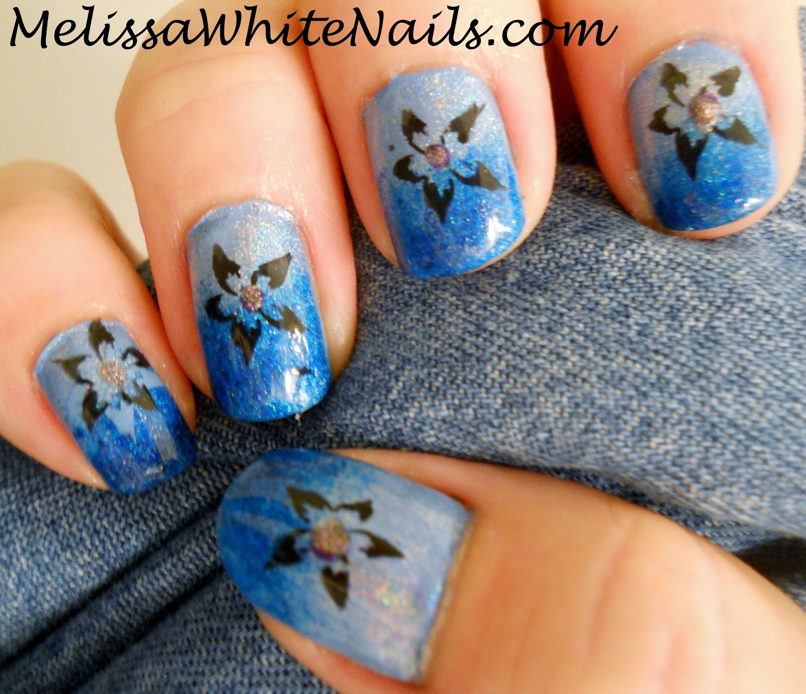 Adventures of a Nail Tech World Diabetes Day Mani