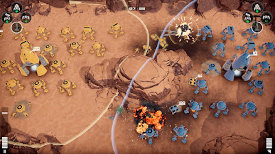 Rover Wars Battle For Mars Game Screenshot 1