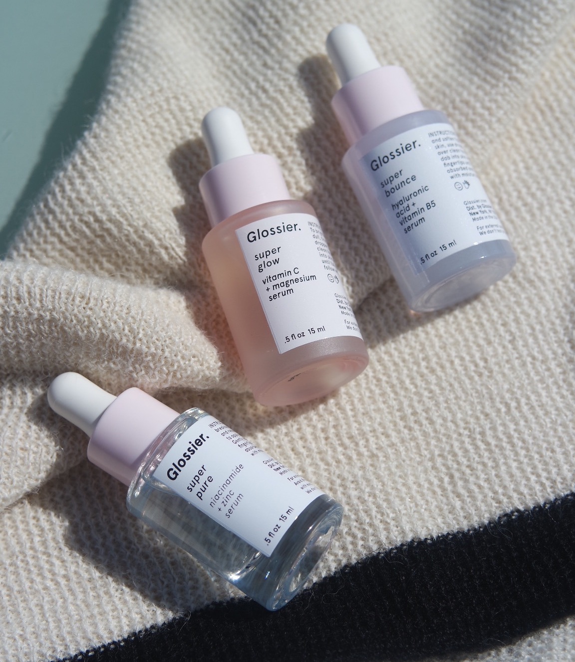 Reviewing the Glossier Super Serums & 20 OFF LEO WITH CANCER