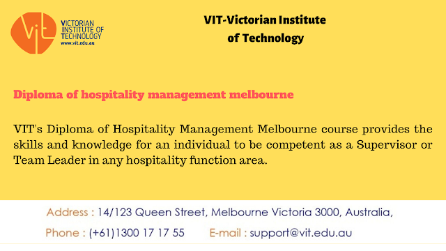 Diploma of hospitality management melbourne
