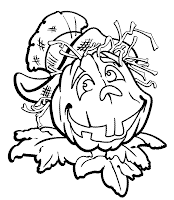 HALLOWEEN COLORINGS: HALLOWEEN COLORING SHEETS OF PUMPKINS
