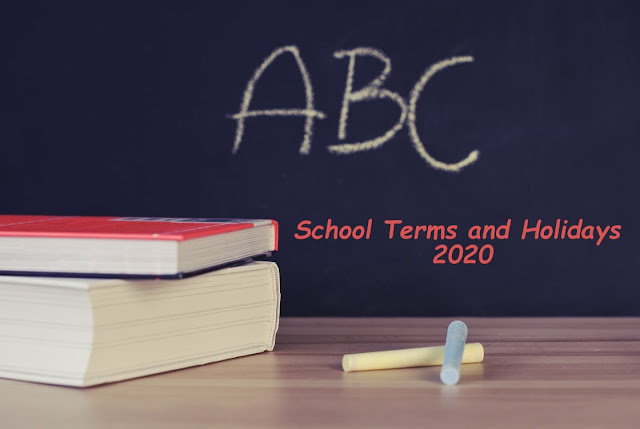 School Terms and holidays  for 2020 (Primary, Secondary , Junior Colleges, Millennia Institute )