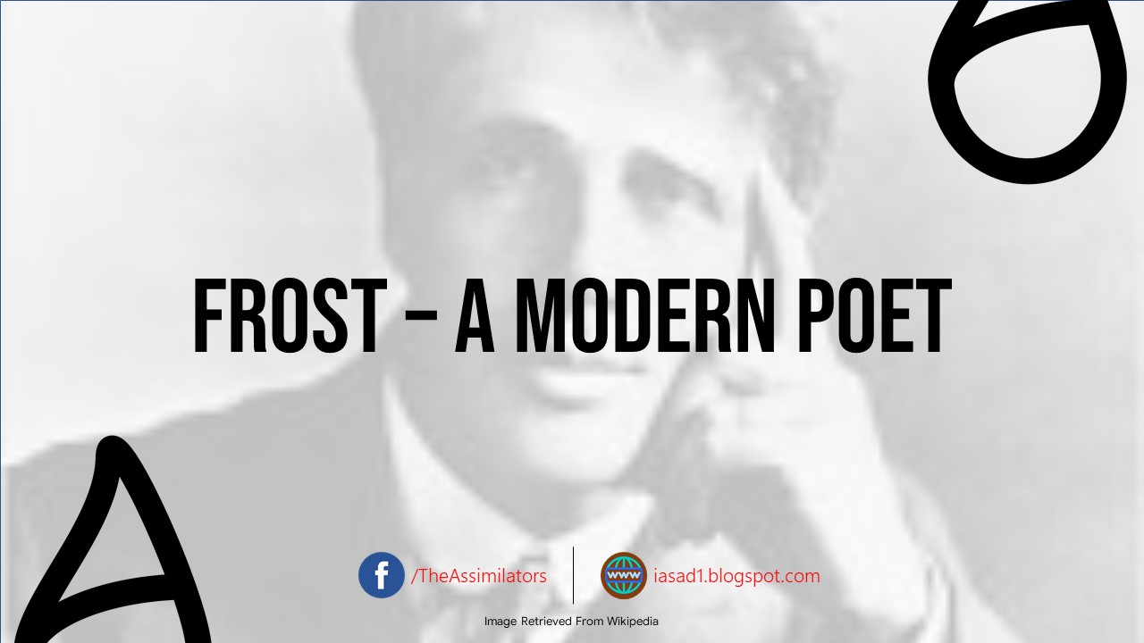 Frost as a Modern Poet