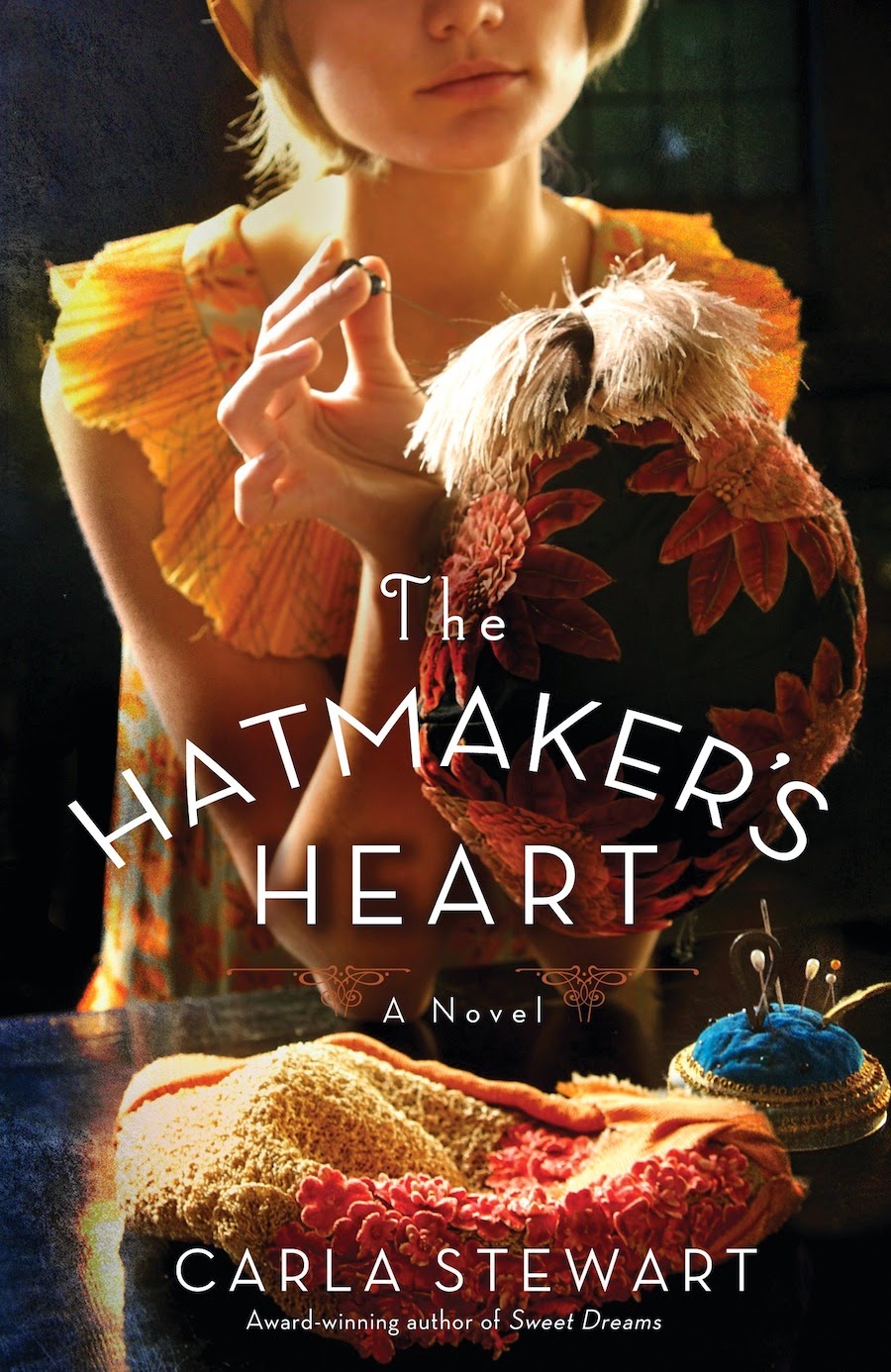 http://www.amazon.com/The-Hatmakers-Heart-A-Novel/dp/1455549940/ref=tmm_pap_title_0