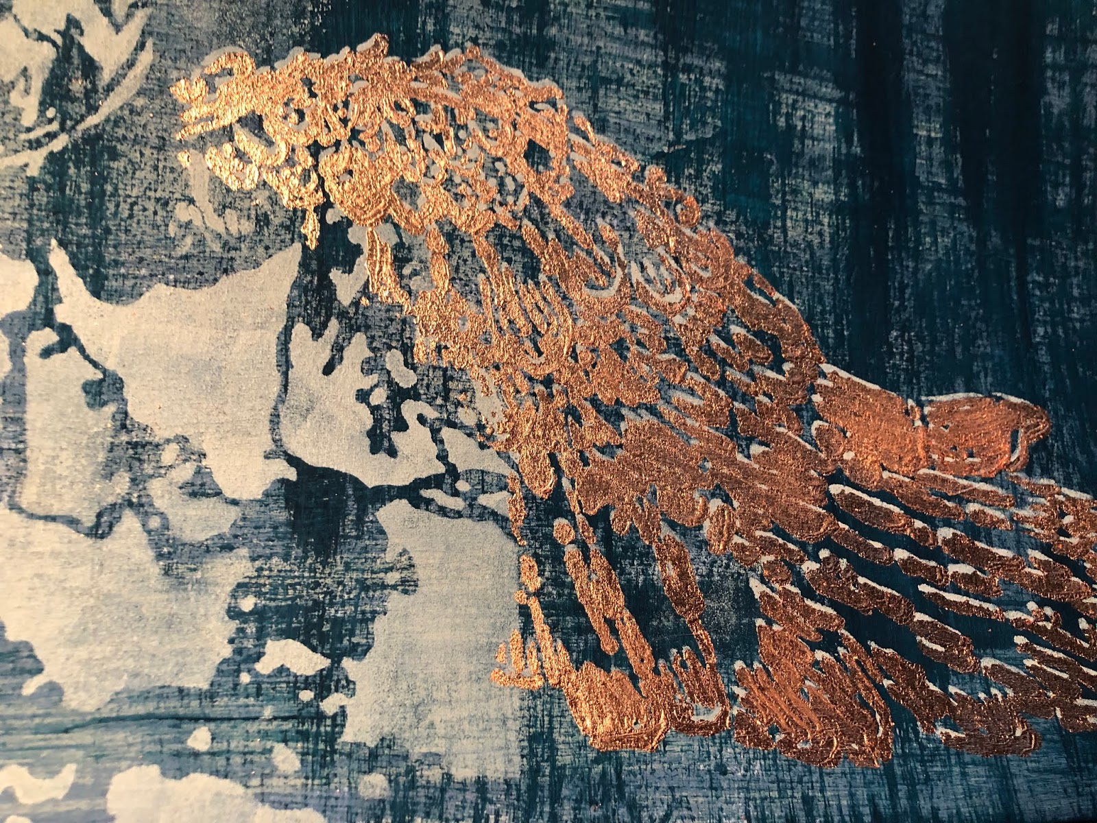 StencilGirl Talk StencilGirl® Stencils, Paints, Copper Leaf & Patina