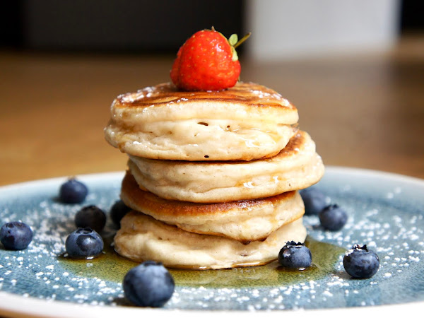 REZEPT: glutenfreie Ricotta Pancakes