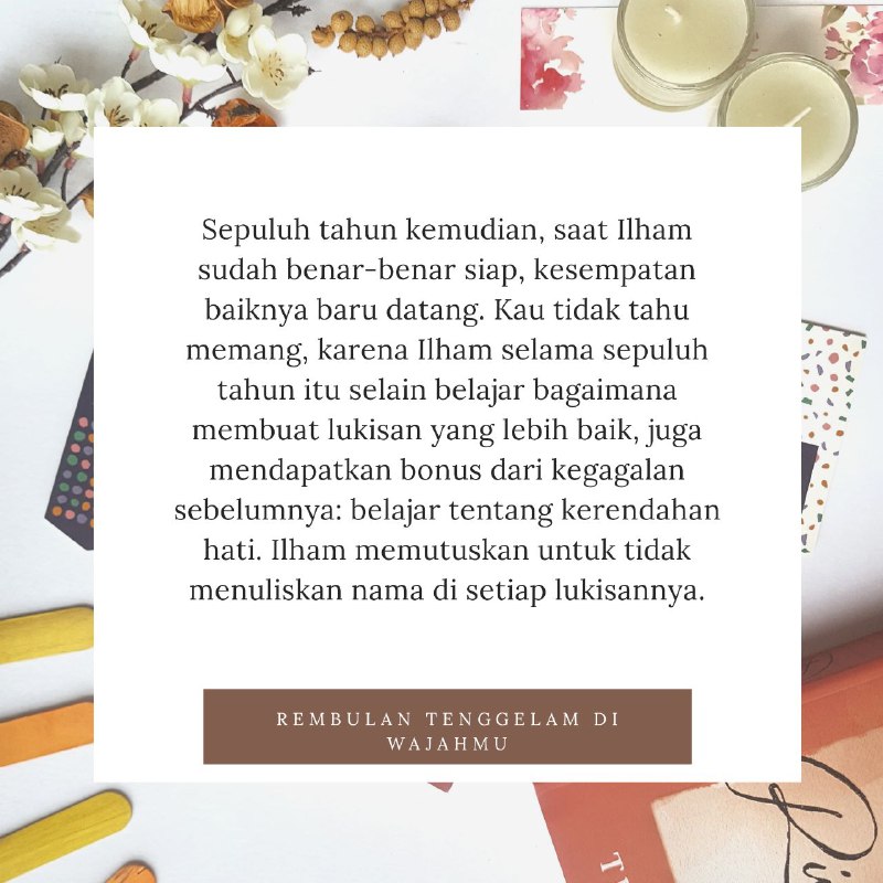 Aku Si Peminat Buku Resensi Novel Rembulan Tenggelam Di Wajahmu Aku Si Peminat Buku Resensi Novel Rembulan Tenggelam Di Wajahmu