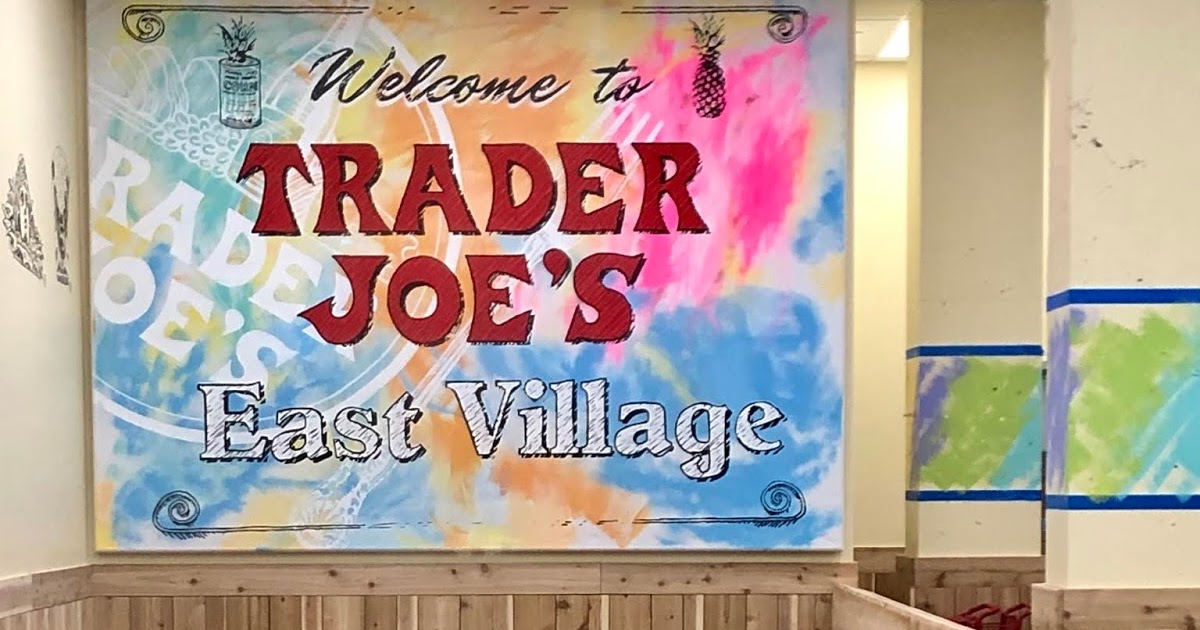 EV Grieve What time does the new East Village Trader Joe's open today?