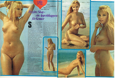 Brigitte Skay, the blonde bombshell. 