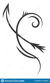 Simple beautiful arrow tattoo design for women