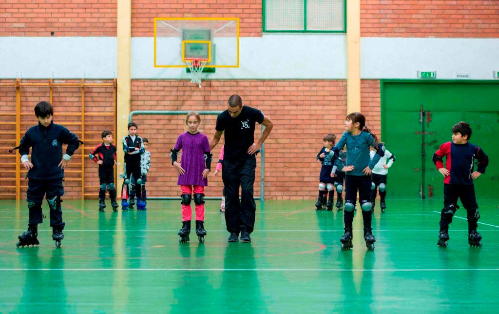 Kids have Fun in Cyprus Roller Sports Arena Cyprus Sport for everybody!