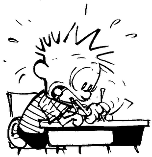 escribiendo