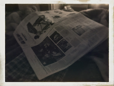 The morning paper / unread as eyelids protest / returning to sleep. // micropoetry - haiku - haikumages