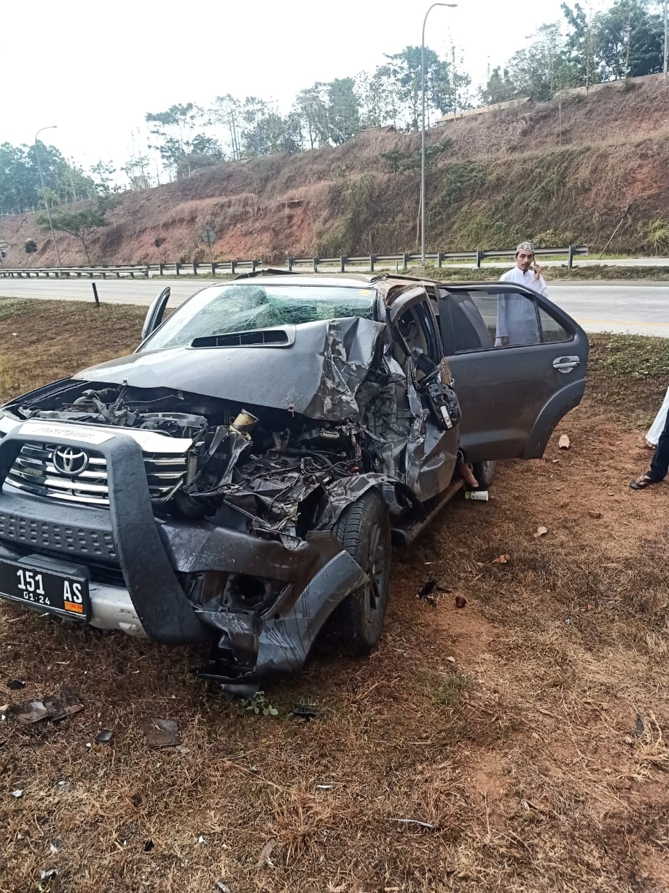 Kecelakaan Di Tol Cipali, Alhamdulilah Habib Ali bin